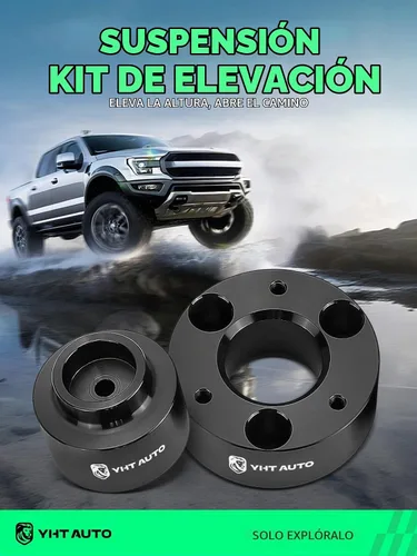 Vista 2 de YHTAUTO Kit de elevación de nivelación delantera y trasera de 3 pulgadas y 2 pulgadas para Dodge y Ram