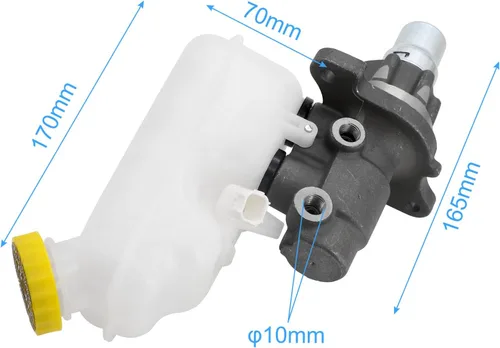 Vista 6 de Cilindro maestro de freno compatible con Dodge Grand Caravan 2009-2013, Chrysler Pacifica 2007-2008, Town & Country 2009-2013