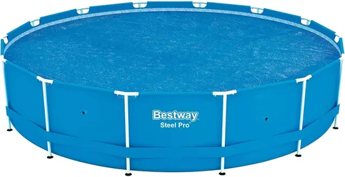 Vista 6 de Bestway Cubierta térmica solar flotante redonda de 14 pies para piscina (2 unidades)