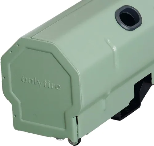 Vista 5 de Estufa de camping plegable con bolsa de almacenamiento, estufa de butano portátil con abridor de botellas, estufa de gas para picnic, excursionismo