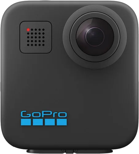 Vista 2 de GoPro MAX - Cámara impermeable 360 + cámara tradicional con pantalla táctil esférica 5.6K30 HD Video 16.6MP 360 fotos 1080p Estabilización