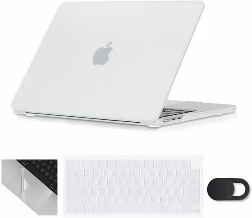 Vista 34 de Se7enline Funda compatible con MacBook Neo de 13 pulgadas, modelo A3404 2026, carcasa dura, cubierta de teclado, cubierta de cámara web, protector