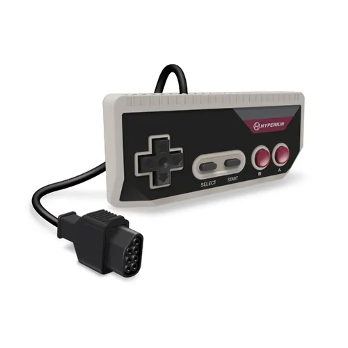 Vista 3 de Hyperkin "Cadet" Premium Controller for NES with 10 ft. Cable (Gray)