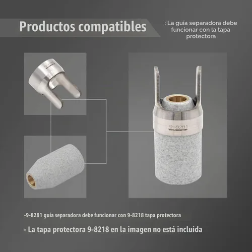 Vista 5 de WeldingStop Guía de separación 9-8281 para materiales consumibles de antorcha de cortador de plasma SL60 SL100 de Cutmaster 38/52/82/102/152