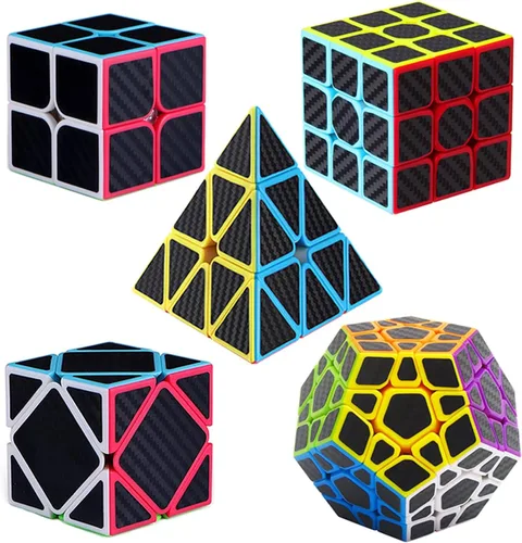 Vista 11 de Speed Cube - Juego de cubos piramidales de 2 x 2, 3 x 3, 4 x 4