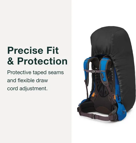 Vista 4 de Osprey Funda impermeable ultraligera para mochila Negro
