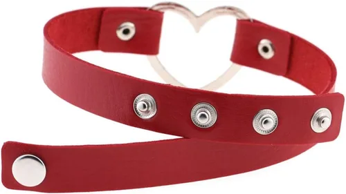 Vista 6 de YA-LIDS - Gargantilla para mujer y niña, ajustable, diseño de rock punk, collar para cuello