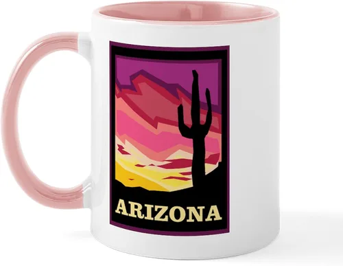 Vista 7 de CafePress ARIZONA Mugs Taza de café de cerámica de 11 oz (11.0 fl oz)