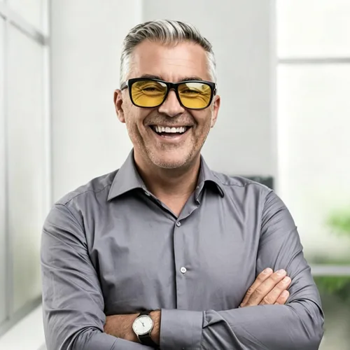 Vista 5 de Lentes de degeneración macular para hombres y mujeres, lentes para ayuda a la degeneración macular, glaucoma, cataratas y retinitis pigmentosa