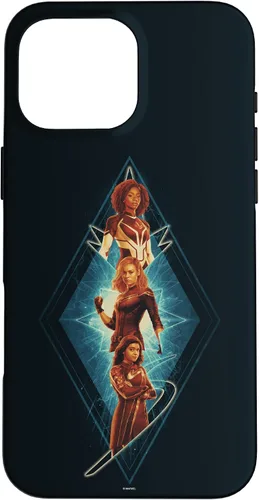 Vista 19 de Funda para iPhone 16 Marvel The Marvels Photon Captain Marvel Ms. Marvel Diamond