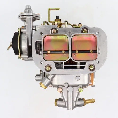 Vista 2 de Carburador de 2 barriles para Weber 32/36 DGV DGEV 32x36 Choke eléctrico compatible con Toyota Pickup Celica Mazda B2000 B2200 Corona 20R 22R Datsun