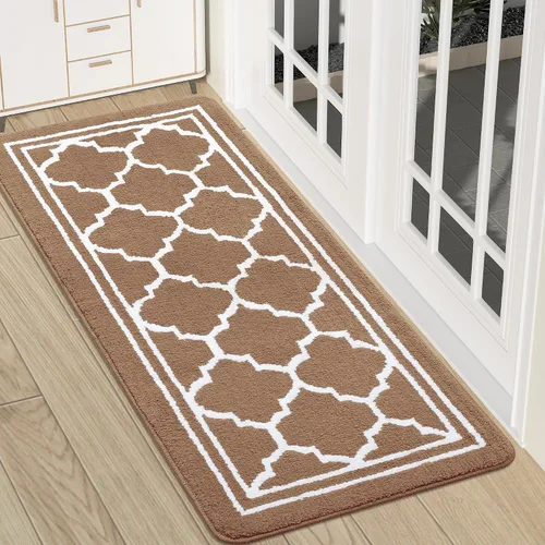 Vista 16 de Buganda Alfombra para Puerta Interior, Tapete Resistente a la Suciedad y Absorbente, Antideslizante, Alfombras de Perfil Bajo para Entrada