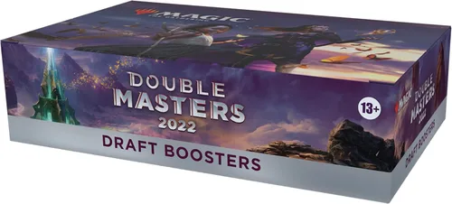 Vista 2 de Magic: The Gathering Double Masters 2022 Draft Booster Box 24 paquetes (384 cartas mágicas)