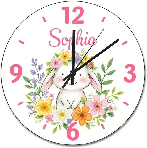 Vista 48 de ArogGeld Reloj de pared para conductor de autobús escolar, reloj de madera clásico 10 silencioso, sin tictac, de cuarzo, funciona