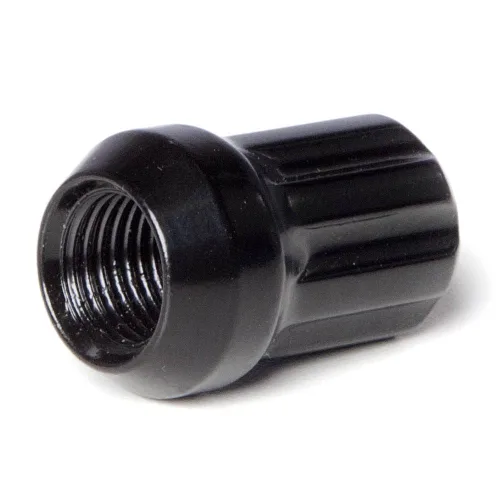 Vista 3 de Circuit Performance Spline Drive Tuner Bellota Tuercas de llanta de acero forjado negro 14x1.5 (20 piezas + herramienta) compatible con Dodge