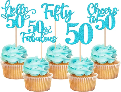 Vista 81 de 30 piezas de adornos para cupcakes de 12 cumpleaños feliz, brillantes doce, hola 12, felicitaciones a 12 años, adornos para cupcakes, 12