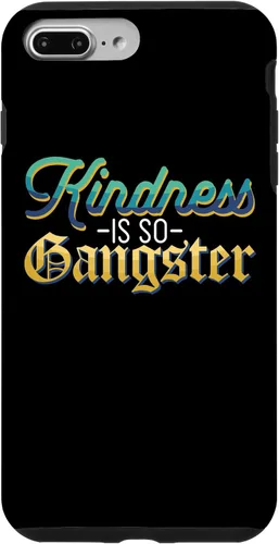 Vista 12 de Motivational Kindness is So Gangster Nice People Case for iPhone 17