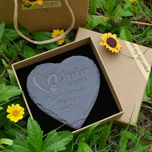 Vista 6 de Regalos Conmemorativos para Pérdida de Perro, Piedra Conmemorativa para Mascotas, Regalos Conmemorativos para Perro, Regalo de Simpatía por Pérdida