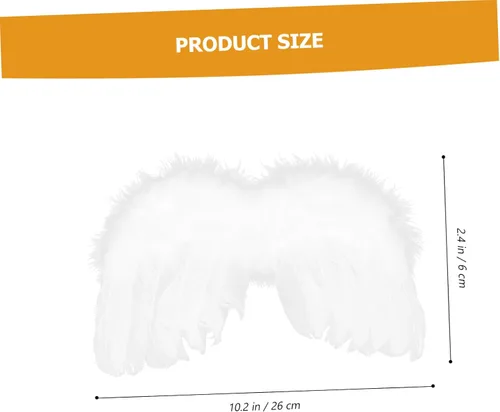 Vista 9 de ifundom 1 Set Cupid Wings Angel Wings and Headband Cupid Costume Women Angel Costumes for Girls Angel Wing Headband for Baby Disfraz De Para Boy LED