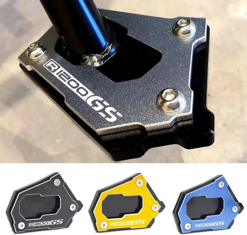 Vista 2 de Soporte lateral de motocicleta para B&MW R 1200 GS R1200GS LC 17-22 R1200 GS LC Adventure 14-22 Sport-Suspension Extension Plate (Color : 1)