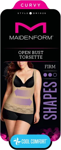 Vista 4 de Maidenform Las bases firmes con curvas para mujer usan tu propio sujetador torsette
