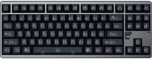 Vista 11 de ATK x QK Hex80 HE Teclado Gaming Magnético, 80% TKL, Aluminio CNC, Interruptores Ti de Efecto Hall, Polling de 8 kHz, Trigger Rápido Rosa bebé