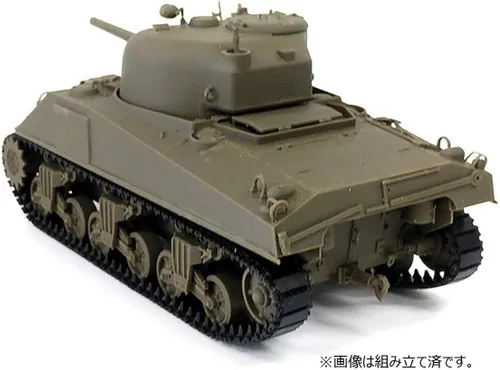 Vista 2 de Asuka 35AS004 US Medium Tank M4 Sherman Producción tardía 1:35 Kit de modelo de plástico
