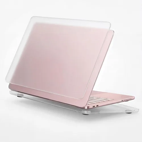 Vista 8 de Seorsok Funda compatible con MacBook Neo de 13 pulgadas, modelo A3404 de versión 2026 con chip A18 Pro, funda rígida de plástico transparente