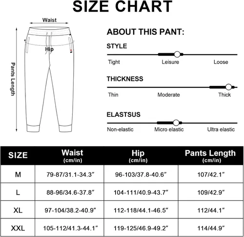 Vista 4 de HEEKPEK Pantalones de invierno de forro polar para hombre, pantalones deportivos con forro de sherpa para correr, para clima frío, cálidos