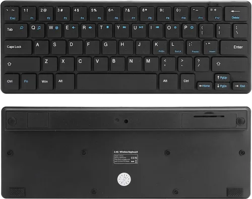 Vista 4 de Zyyini Combos de teclado y ratón, teclado USB para juegos de ratón para PCComputerLaptop, Plug and Play, teclado 2.4G