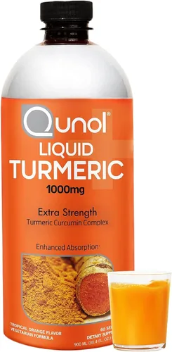 Vista 7 de Qunol - Cúrcuma líquida de 1000 mg, absorción mejorada de pimienta negra, 40 porciones