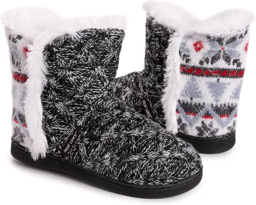 Vista 5 de MUK LUKS Pantuflas Cheyenne para mujer