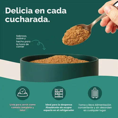 Vista 6 de Jinx Premium Comida Húmeda para Perros en Lata - Paté de Carne - Comida enlatada para perros sin granos con ingredientes reales y sin rellenos