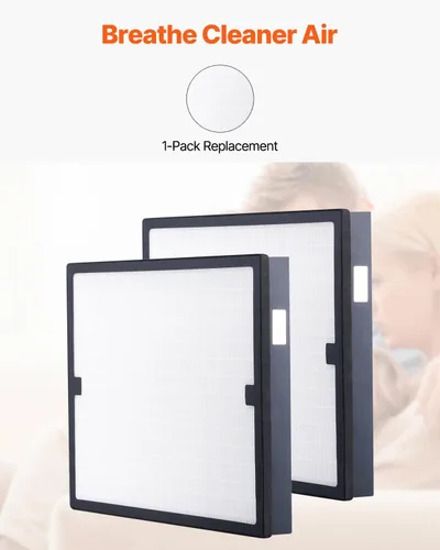 Vista 2 de VEVOR Filtro de aire HEPA, repuesto de filtro de aire de 16 x 19 pulgadas, filtros de etapa 3 de alta eficiencia compatibles con BlueDri y VEVOR