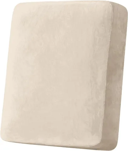 Vista 38 de Funda para Sofá de Terciopelo Elástico Funda de Cojín de Sofá 1 Pieza - Funda Elástica Lavable para Asiento o Respaldo, Fundas de Asiento para Sofás