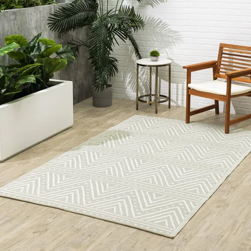 Vista 27 de Fab Habitat - Tapete antideslizante a rayas, duradero, fino, de plástico reciclado, antideslizante, para entrada, puerta delantera, pórtico y patio