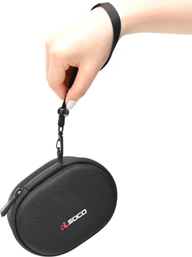 Vista 6 de RLSOCO Estuche de viaje para Logitech Lift Vertical/MX Vertical Wireless Ergonomic Mouse - Negro (solo funda)