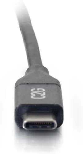 Vista 4 de C2G Cable de carga USB C de 10 pies para iPhone 15/15 Pro, Samsung, Google y teléfonos Android, compatible con carga rápida, cable duradero, USB C a