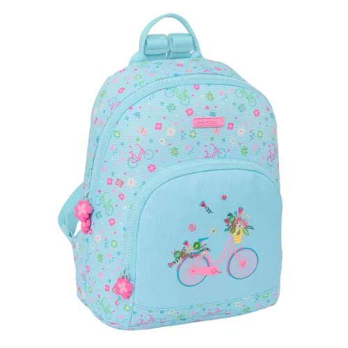 Vista 2 de Mochila Safta Bicicleta Azul 25 x 30 x 13 cm