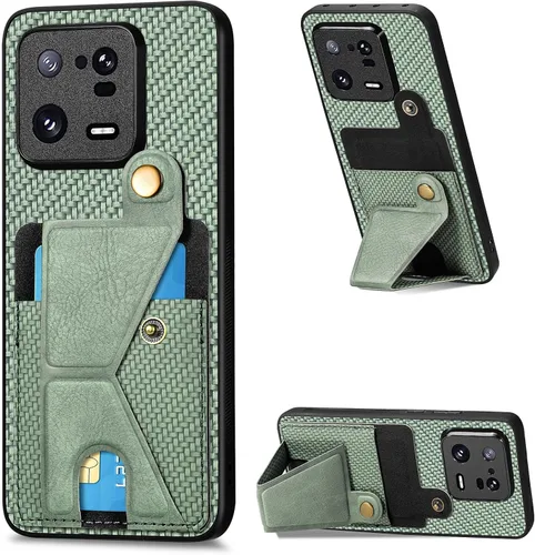 Vista 110 de Funda para Oppo K10x / OnePlus Nord CE 2 Lite 5G Funda para Realme 9 5G / 9 Pro / Q5 / V25 Funda de piel sintética con ranuras para tarjetas