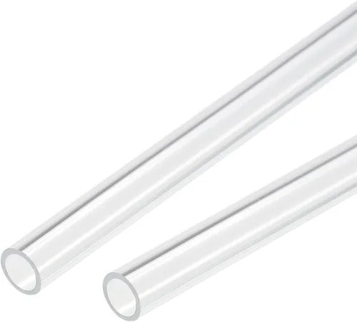 Vista 40 de MECCANIXITY Tubo acrílico transparente rígido redondo tubo 0.157 in (5/32") ID 0.315 in (5/16") OD 10" para lámparas y linternas, sistema