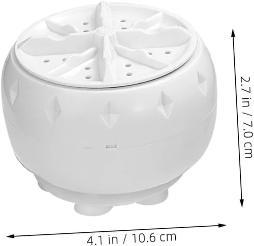 Vista 2 de KOMBIUDA 2 unids Lavadora Personal Portátil Mini Lavavajillas Agitador Lavaplatos Lavadora de Fregadero de Plástico para Rv Casa Coche
