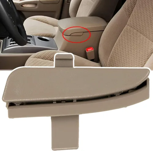 Vista 8 de 58908-0R030 58908-42010 Apoyabrazos Consola central Cerradura de tapa para Toyota 4Runner 2010-2020 RAV4 2006-2016 Camry 1990-1991 Corolla 1993-1997