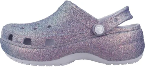Vista 2 de Crocs Zueco clásico con purpurina para mujer