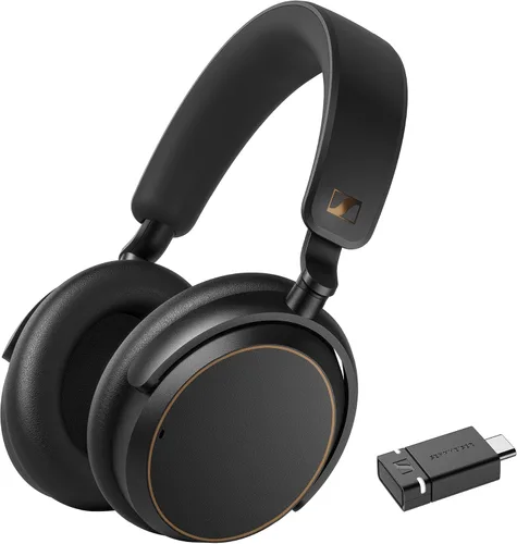 Vista 18 de Sennheiser ACCENTUM - Audífonos inalámbricos Bluetooth – Batería de 50 horas, audio, cancelación de ruido híbrida (ANC), comodidad durante todo