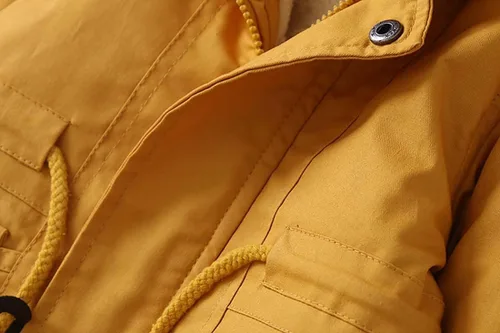 Vista 5 de WEONEDREAM Abrigos de invierno para niños y niñas, trajes cálidos para niños, chaqueta resistente al viento para niños de 1 a 8 años