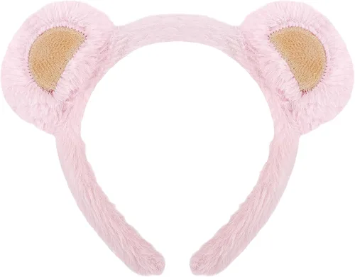 Vista 12 de KICOSY Diadema de orejas de animal de felpa, accesorios para el cabello Rana