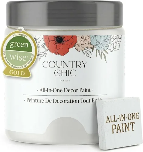 Vista 79 de Country Chic - Pintura a la tiza todo en uno para muebles y armarios, ecológica, acabado mate, con primer y sellador, para madera y metal, Alchemist