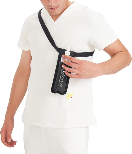 Vista 3 de Master Massage Funda de aceite de masaje para una sola botella, ajustable y resistente al calor, kit de bolsa de funda individual para botella