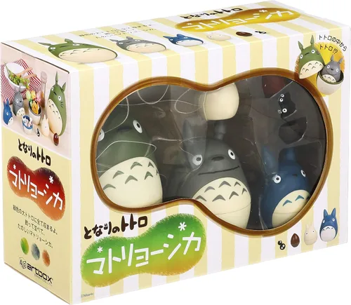 Vista 2 de Ensky - My Neighbor Totoro - Muñecas anidadas de Totoro - Mercancía oficial de Studio Ghibli